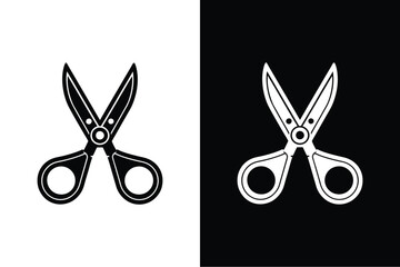 Scissors Icon Illustration. Perfect for Cutter Business Concepts