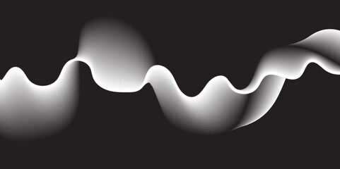 Obraz premium A colorfull webline and valleys is featured in an abstract background 