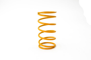 long spiral springs on car suspension system parts, replacement parts for iron objects, motorbike...