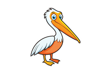 Obraz premium illustration of a pelican