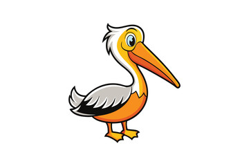 Obraz premium illustration of a pelican