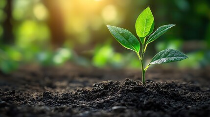 Fototapeta premium Sustainable practices can significantly limit climate change and promote environmental conservation efforts.
