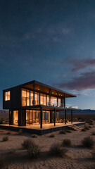 Obraz premium Modern Luxury Container House