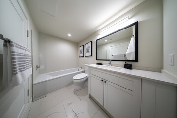 modern bathroom interior