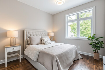 Fototapeta premium luxury bedroom