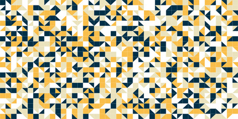 Colorful geometric pattern. Abstract decorative backdrop can be used for wallpaper, pattern fills, web page background. Triangle surface textures.