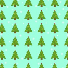 Fototapeta premium christmas tree isolated on white