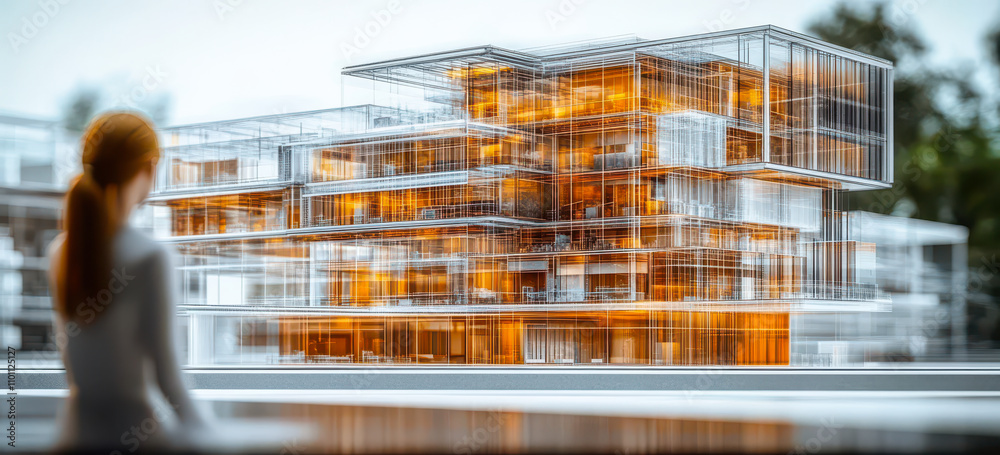 Poster architects utilizing ai for real-time virtual building design feedback in modern spaces