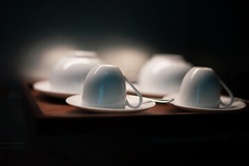 bulb on black background