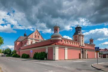 Sanctuary of St. Anthony of Padua in Ostrołęka. Masovian Voivodeship, Poland	
