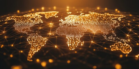 Map of the World at Night