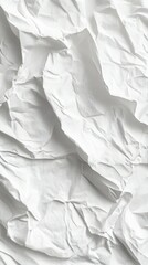 High resolution white crinkle paper texture that can be used as background