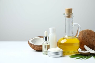 Product for beauty procedures, skin and body care - coconut oil