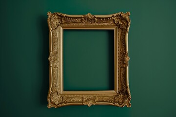 golden rectangular frame