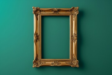 golden rectangular frame