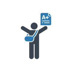 Academic Excellence Celebration Icon