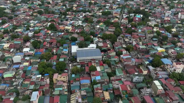 An establishing shot of Santo Ni&ntilde;o Elementary School at Pasig City during the day