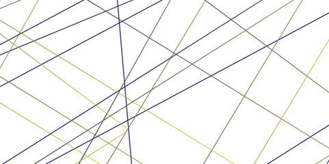 Obraz premium Abstract blue and gold geometric Luxury line pattern on a white background.Vector illustration.