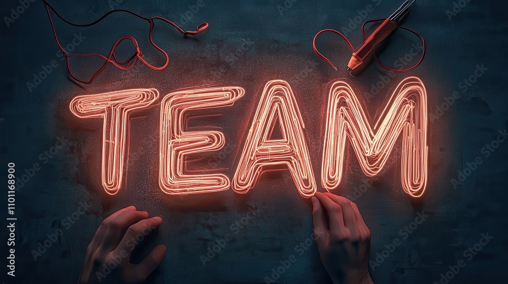 Poster A creative depiction of the word 