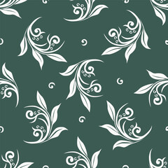 Fototapeta premium Beautiful Floral Pattern on the background Sweet floral pattern is suitable for fashion