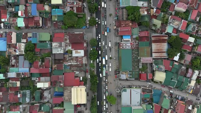 Establishing shot of Felix Avenue in Pasig City