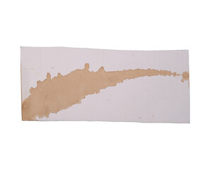 Coffee stains on paper, coffee splash, PNG, Vector