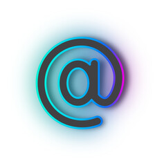 Gradient Contact  Icon