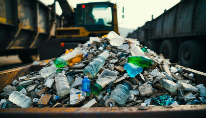 ready-to-recycle garbage