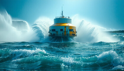 technological device that uses wave energy