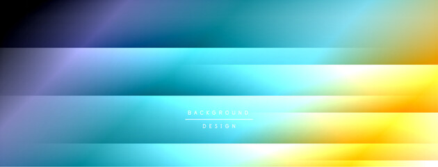 Fototapeta premium Dynamic shadow lines with gradient colors geometric background