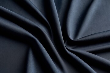 Obraz premium a close up of a dark blue fabric with a very thin pattern