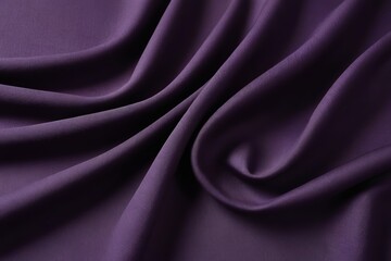 Obraz premium a close up of a purple fabric with a very large amount of folds