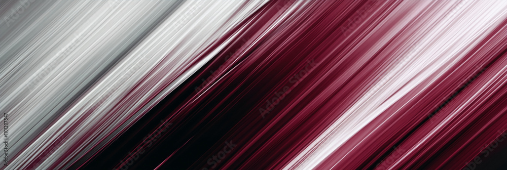 Aufkleber Abstract design featuring dynamic red and white brush strokes creating a visually striking composition