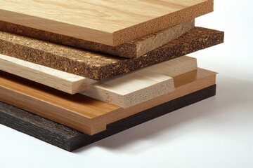 Overview of materials used in wood panel fabrication