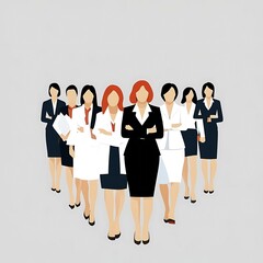 Obraz premium business women