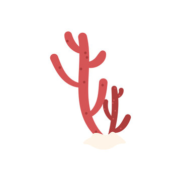 Underwater Plant Vector Illustration - 16