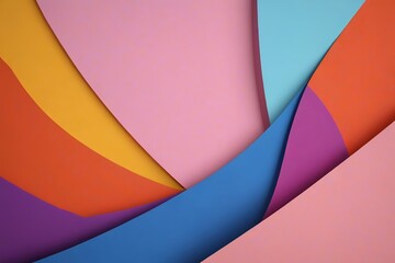 a close up of a colorful abstract background with curved lines