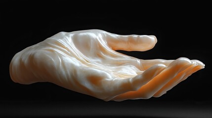 gpt fonts in a hand rendering