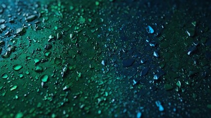 Abstract background with green and blue textured hues