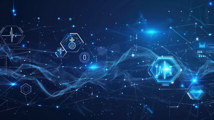 Abstract Digital Healthcare Interface