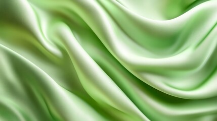Obraz premium A stunning emerald green silk background featuring rich textures and soft folds, ideal for luxury branding and elegant logo designs