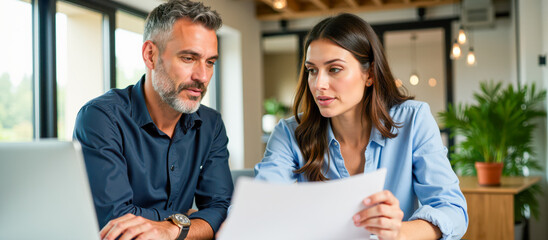 Mentorship in action as elderly executive shares wisdom with aspiring young woman in business setting, highlighting professional guidance, teamwork, and knowledge sharing, fostering growth