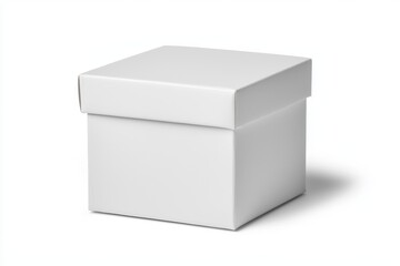 Blank White Box for Packaging, Storage or Gift Presentation