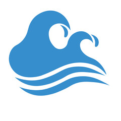 Obraz premium Wave Icon