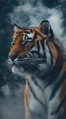 portrait of a tiger