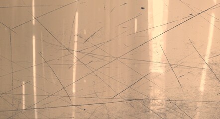 Rustic Brown Vintage Background with Distressed Scratches and Subtle Textured Details