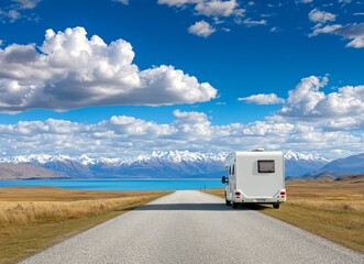 Breathtaking Mountain Lake Road Trip