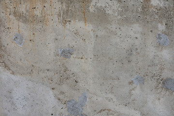 Grunge and rough gray concrete wall texture background.