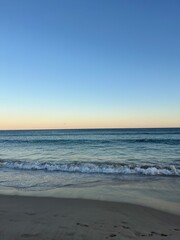 Obraz premium Ocean, sunset