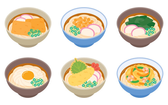 温かいうどんセット